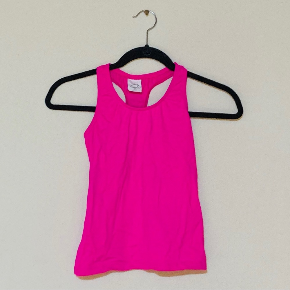girls racerback tank